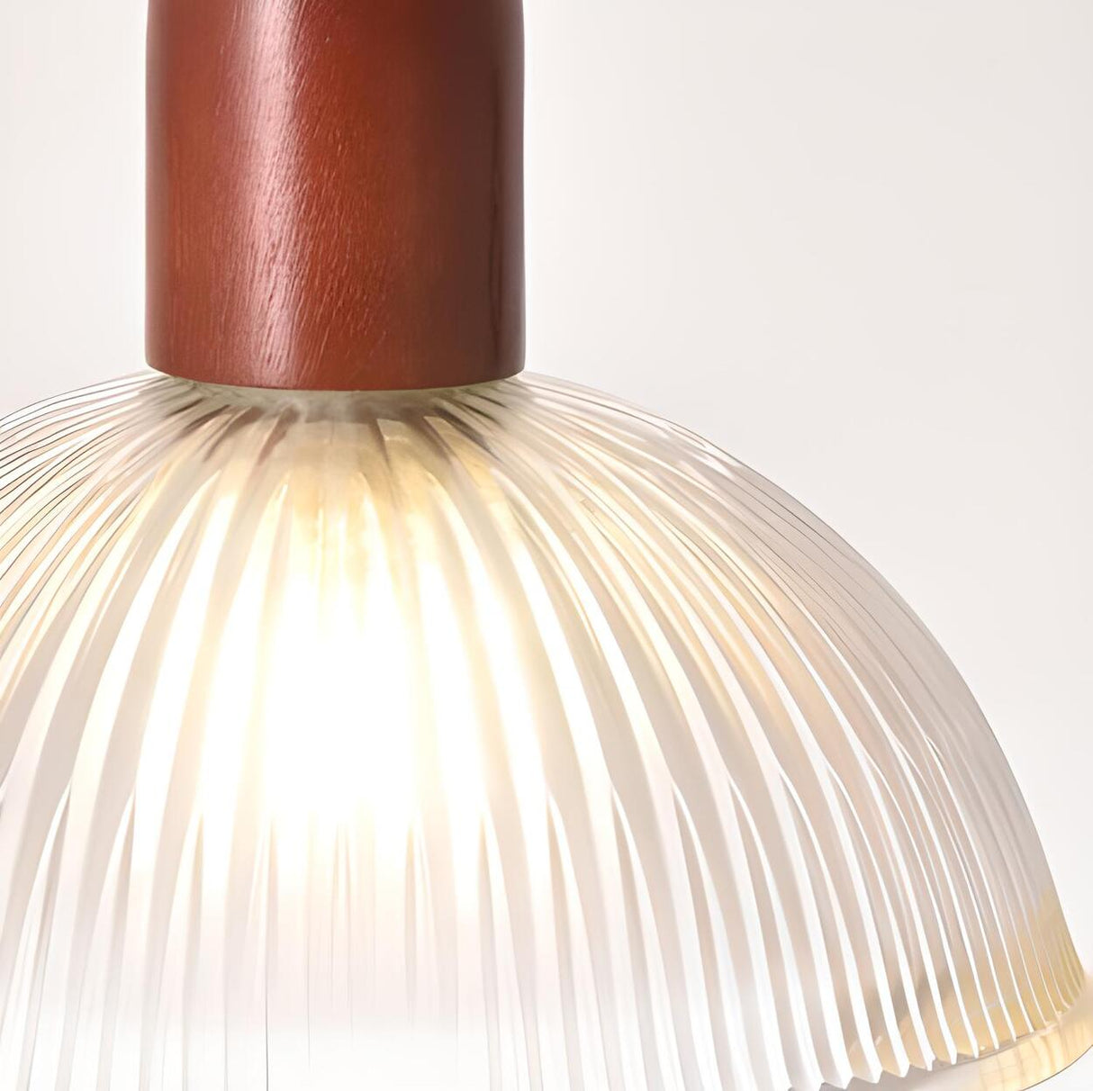 3-Light Modern Dome Clear Glass Island Pendant Light Image - 8