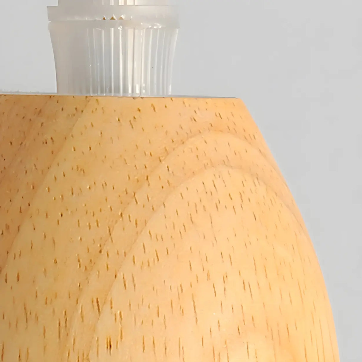 3-Light Vintage Floral Glass Wood Island Pendant Light Image - 12