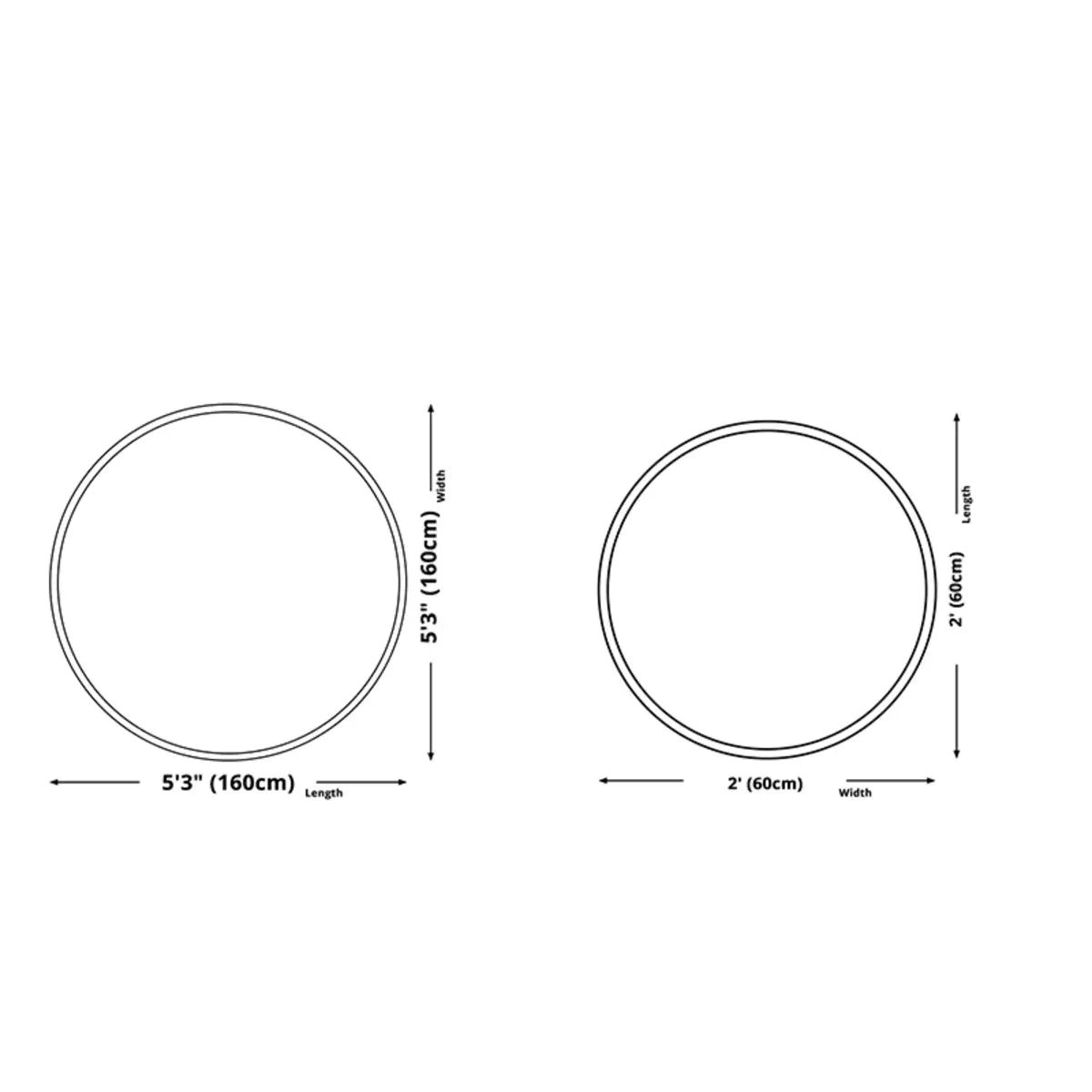 3D Botanical Green Round Anti-Slip Backing Area Rug