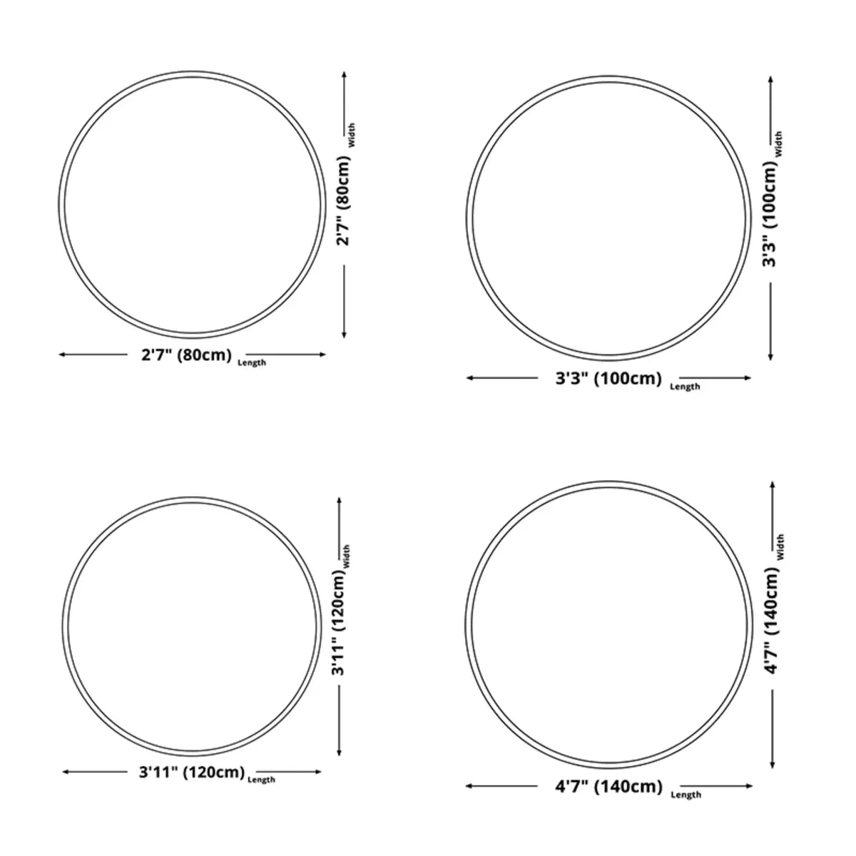 3D Botanical Green Round Anti-Slip Backing Area Rug Image - 11