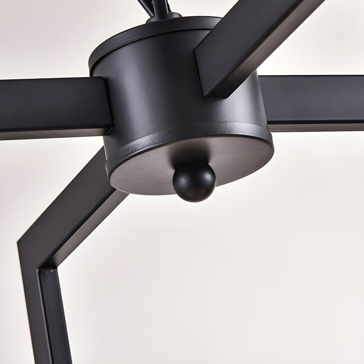 4-Light Modern Industrial Style Candle Chandelier Image - 4