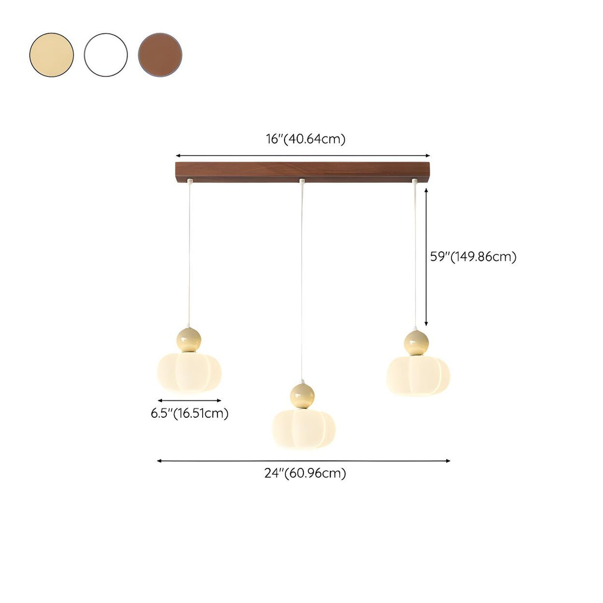 5-Light Trendy Red Globe and Pumpkin Island Hanging Light