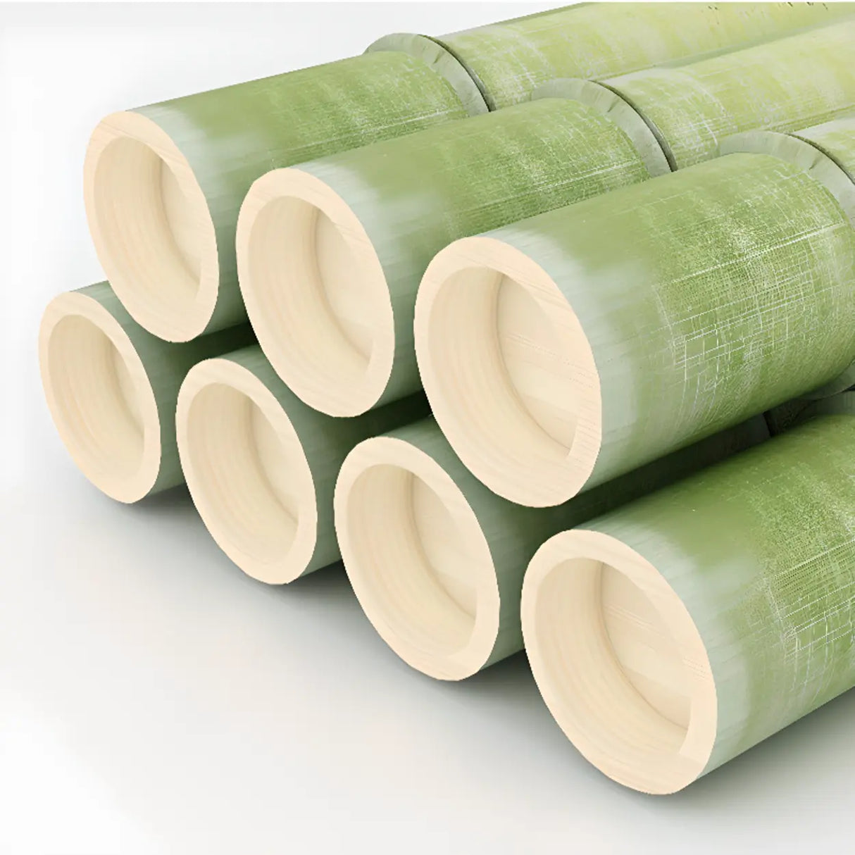 A-Frame Bamboo Natural Stand Coat Rack with Shelves Image - 8