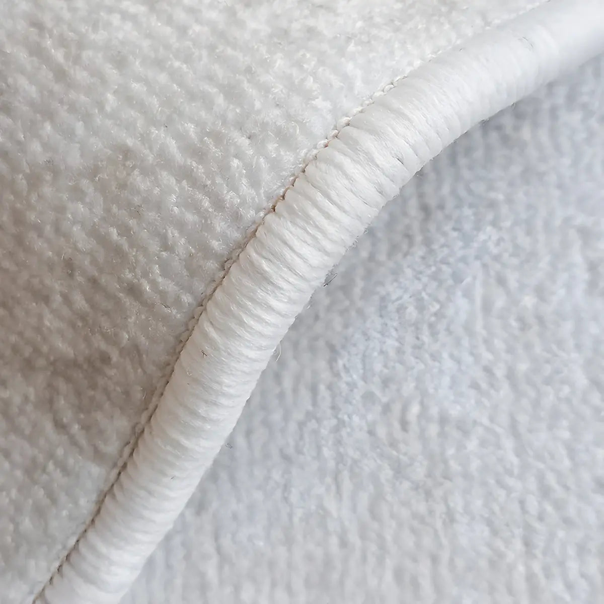 Abstract Modern Round Polyester Apricot Area Rug Image - 12