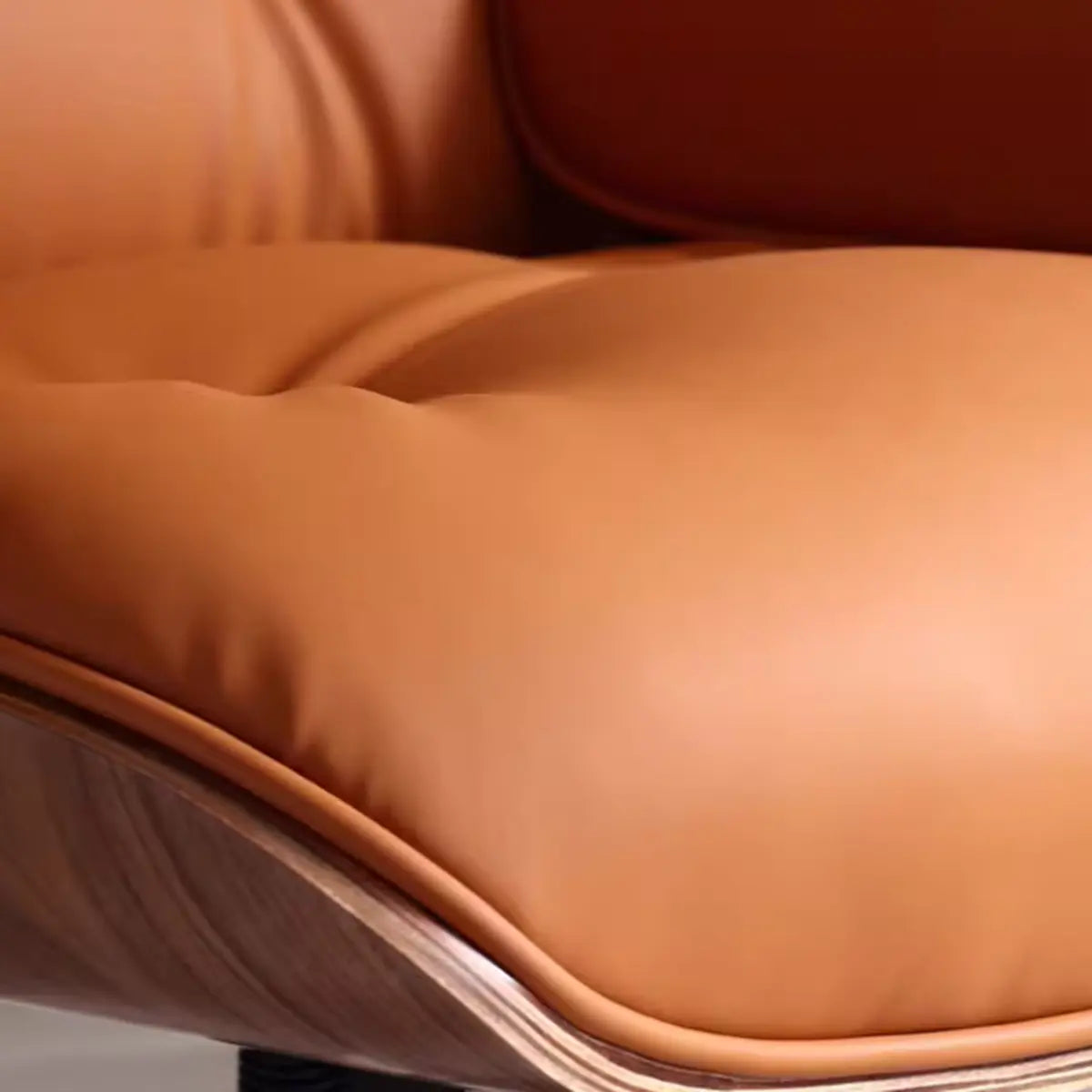 Adjustable Aluminum Frame Leather Office Chair with Headrest Image - 10