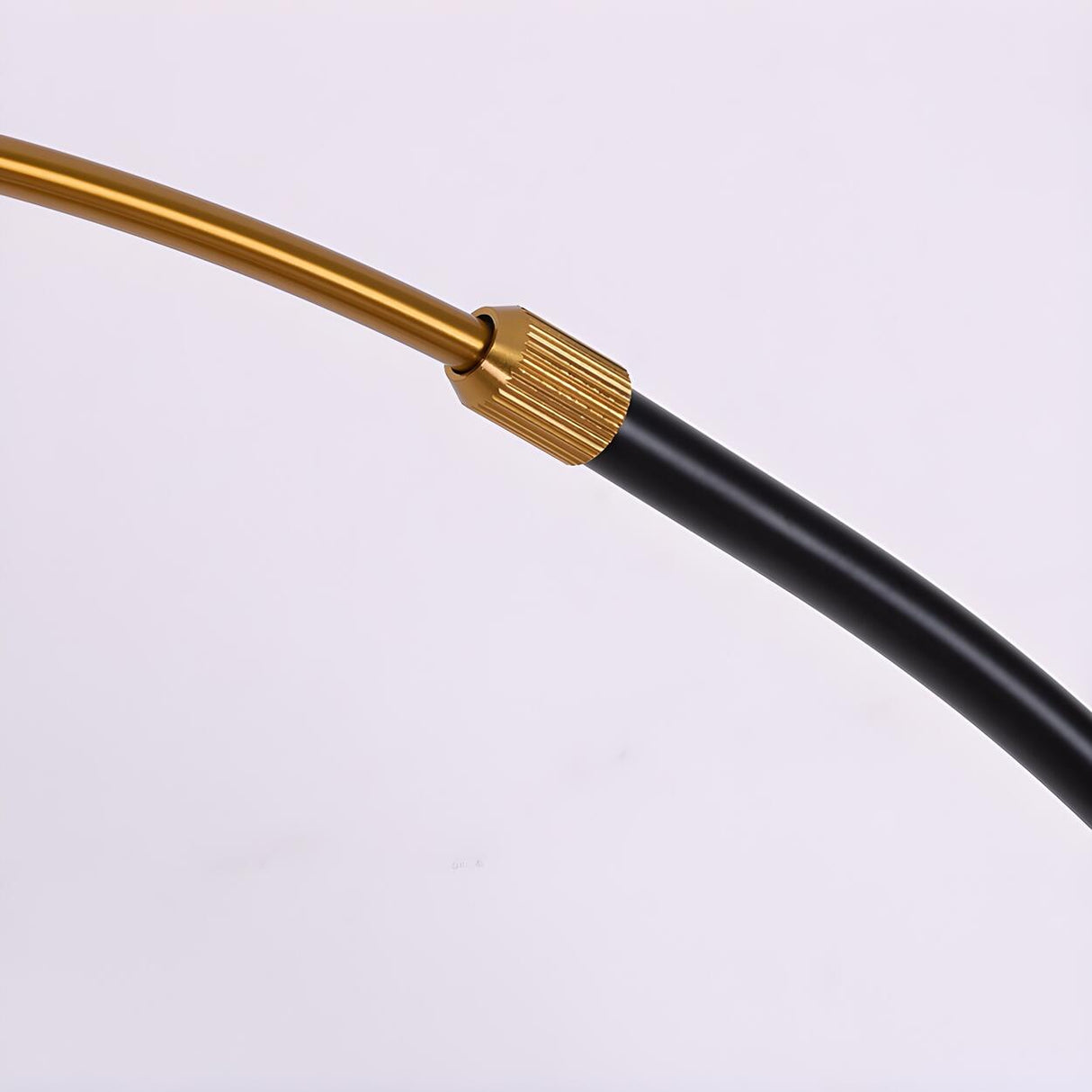 Adjustable Cone and Arched Floor Lamp with Side Table Image - 13