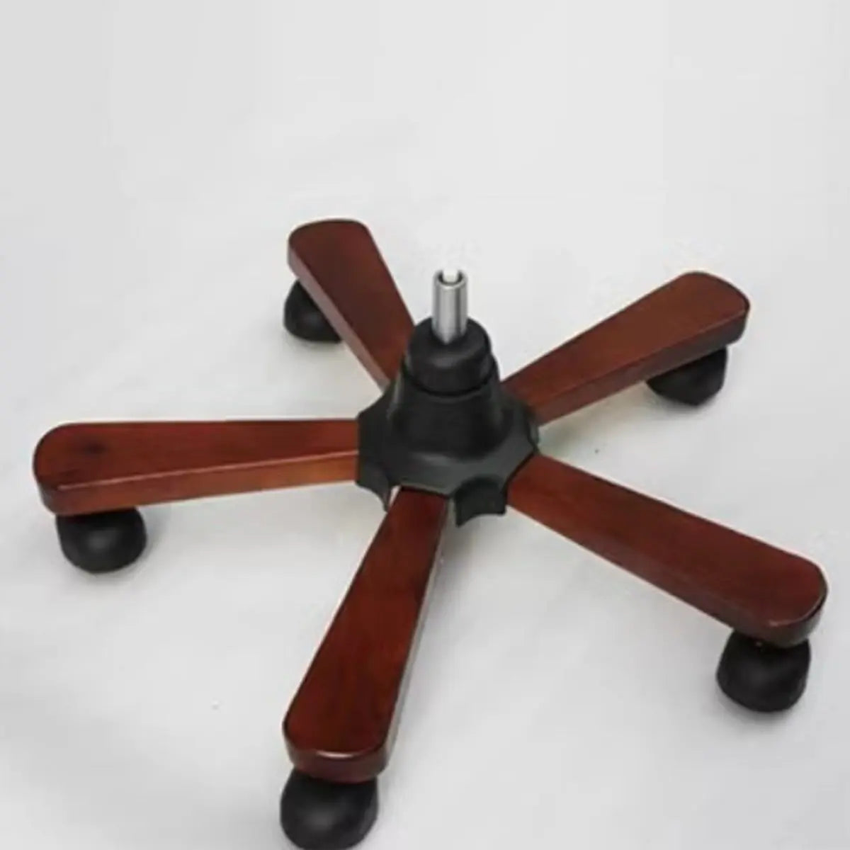 Adjustable Executive Leather Office Chair with Wheels Image - 8