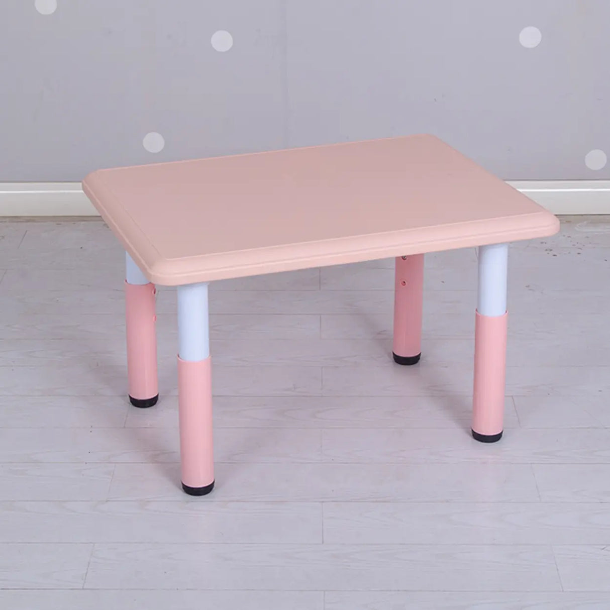 Adjustable Height Colorful Rectangular Kids Desk Image - 3