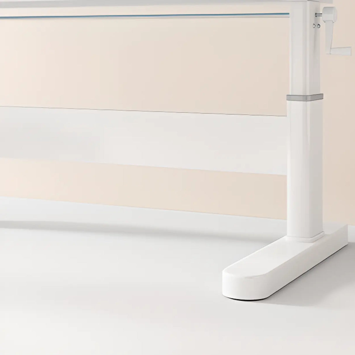 Adjustable Height Ergonomic Blue Wood Kids Writing Desk Image - 10