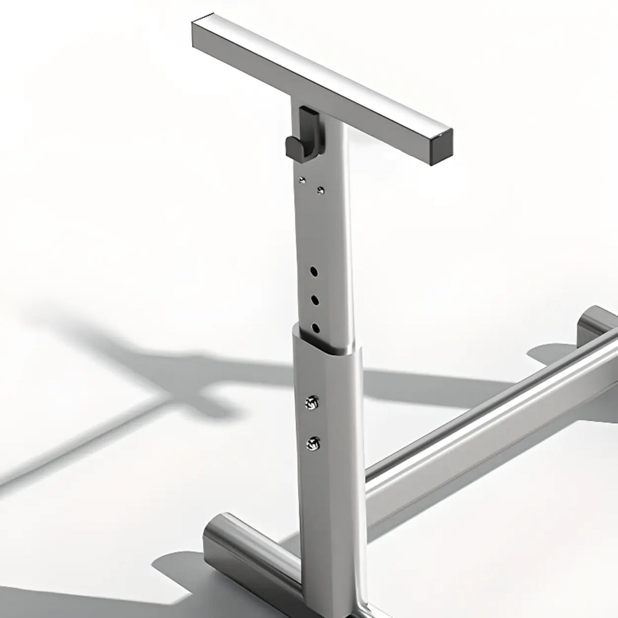 Adjustable Height Metal T-Shaped Base Kids Writing Desk Image - 7