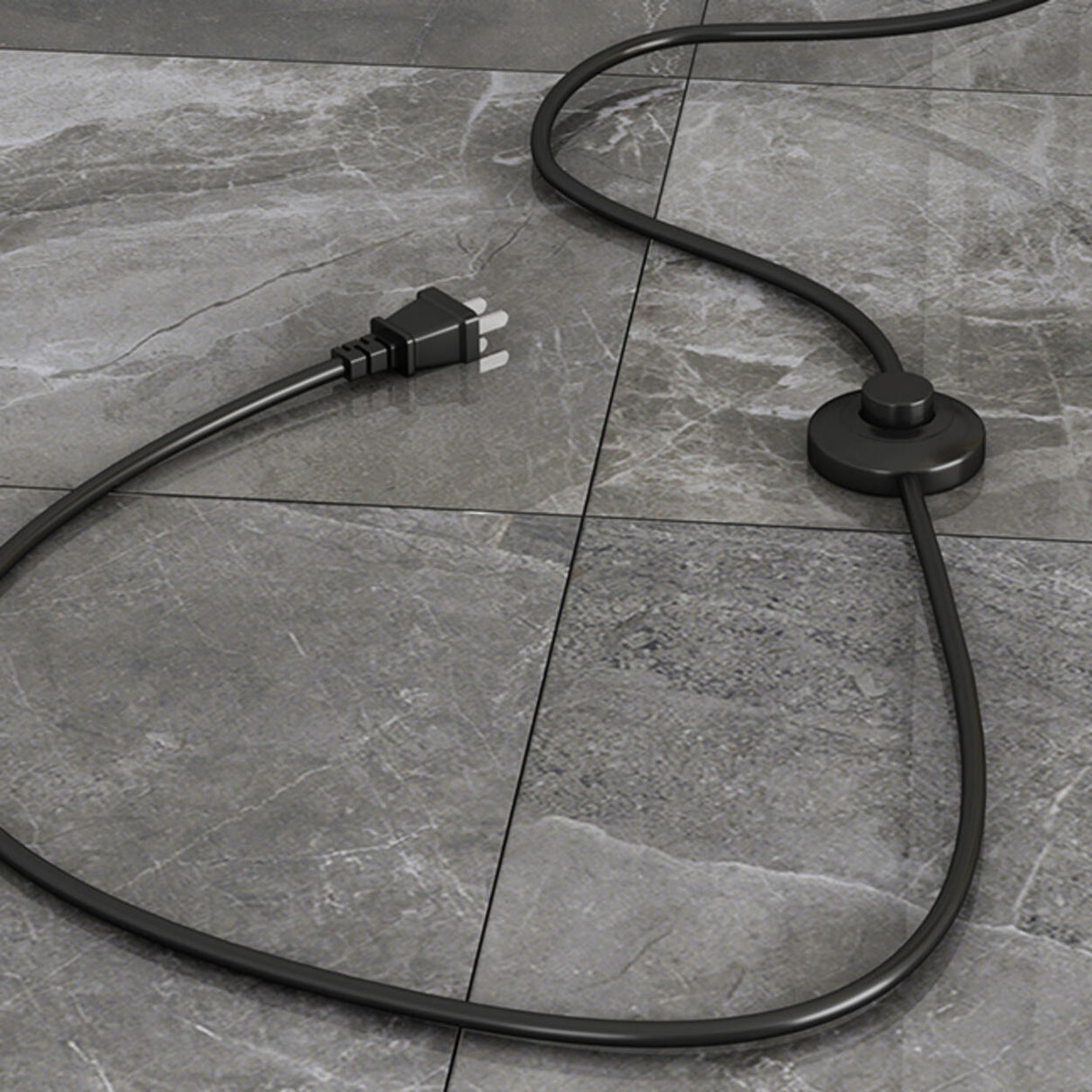 Adjustable Height Storage Shlef Side Table Floor Lamp Image - 10