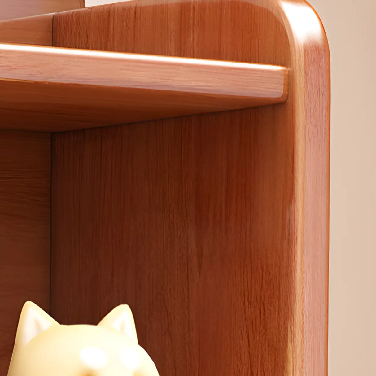 Adjustable Height Wood Kids Desk with Hutch and Shelves Image - 19