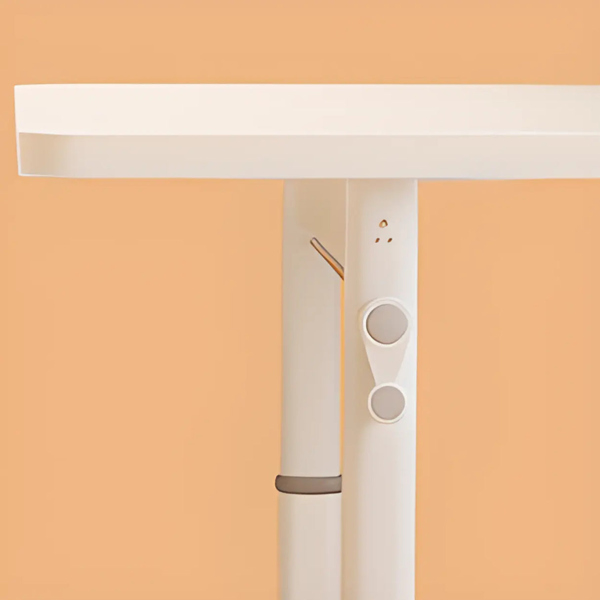 Adjustable Height Wood Top Steel Base Kids Desk Image - 10