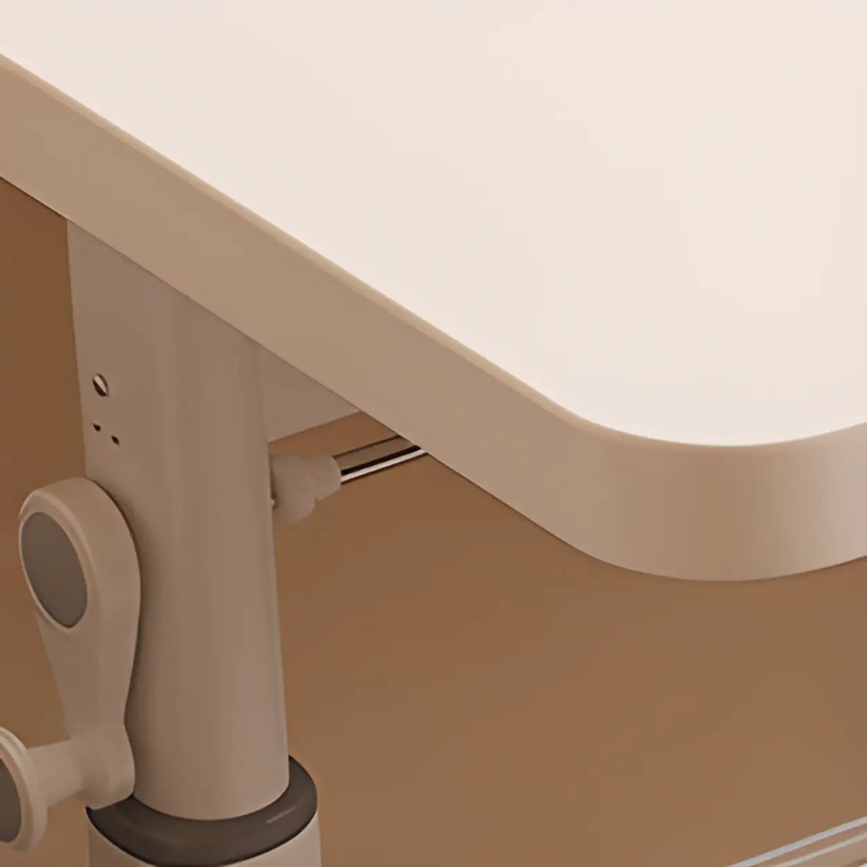 Adjustable Height Wood Top Steel Base Kids Desk Image - 12