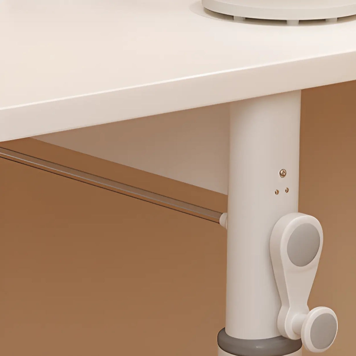 Adjustable Height Wood Top Steel Base Kids Desk Image - 14