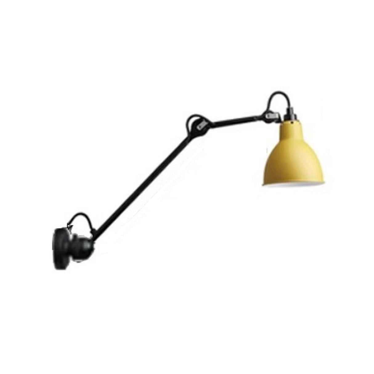 Adjustable Industrial Black Cone Metal Wall Lamp Image - 12