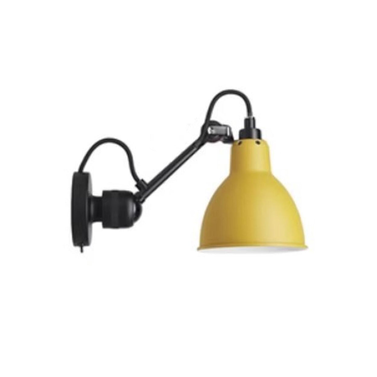 Adjustable Industrial Black Cone Metal Wall Lamp Image - 7
