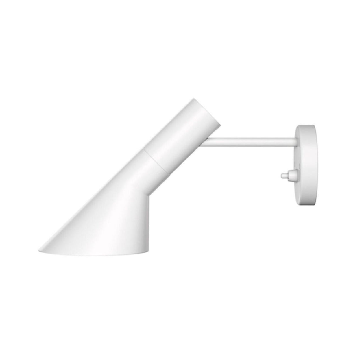 Adjustable Industrial Black Cone Metal Wall Lamp Image - 9