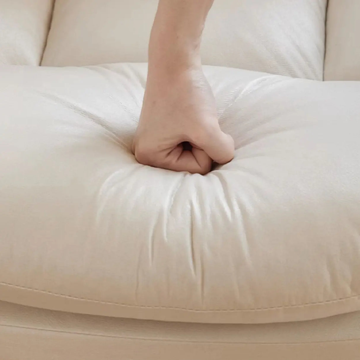 Adjustable Leather Ergonomic Swivel Office White Chair Image - 8