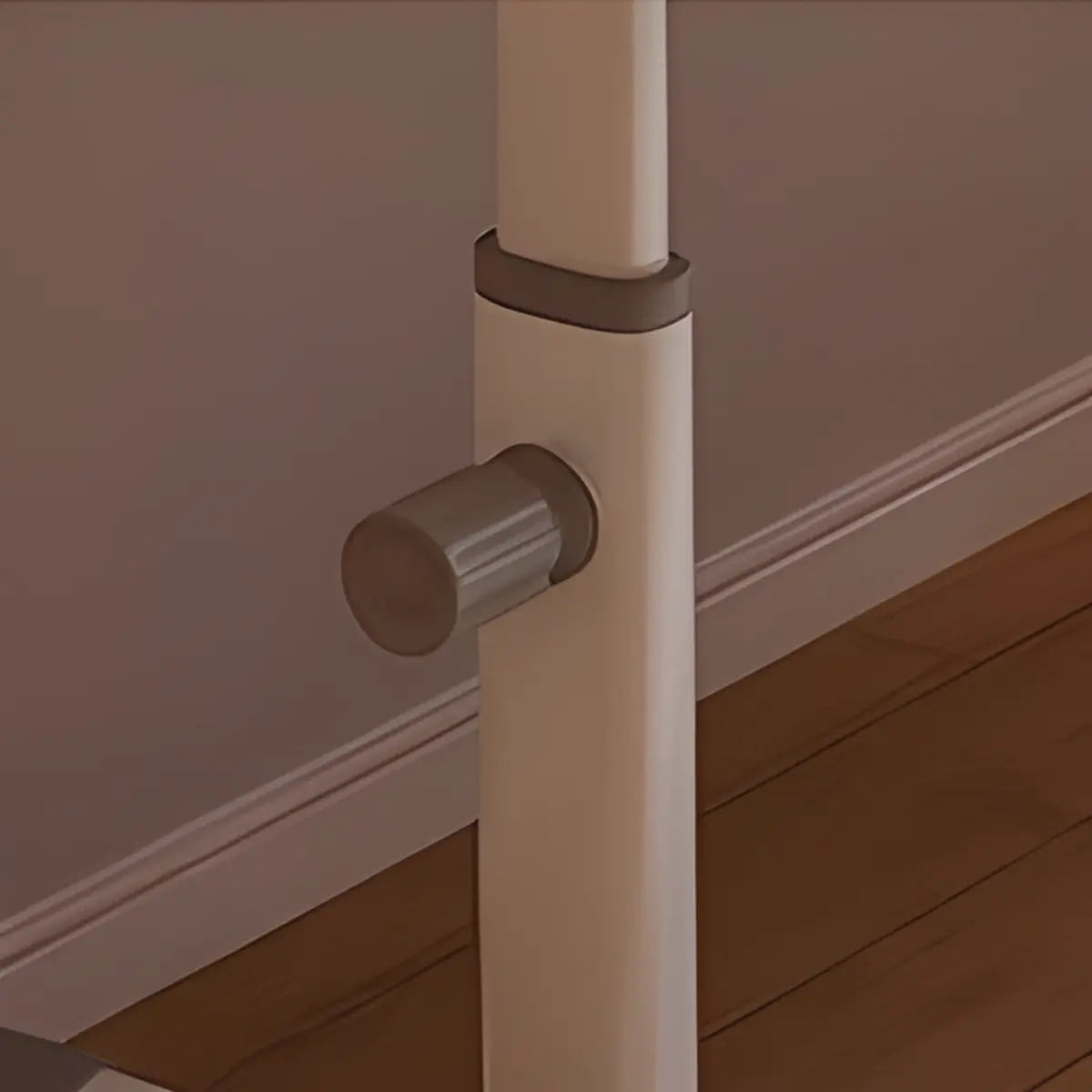 Adjustable Manufactured Wood T-Shape Computer Desk Image - 12