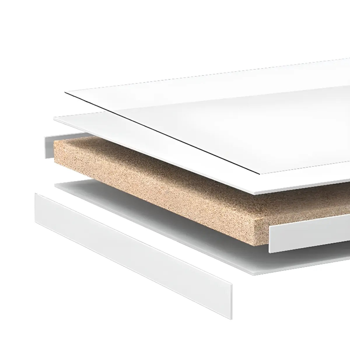 Adjustable Manufactured Wood T-Shape Computer Desk Image - 17