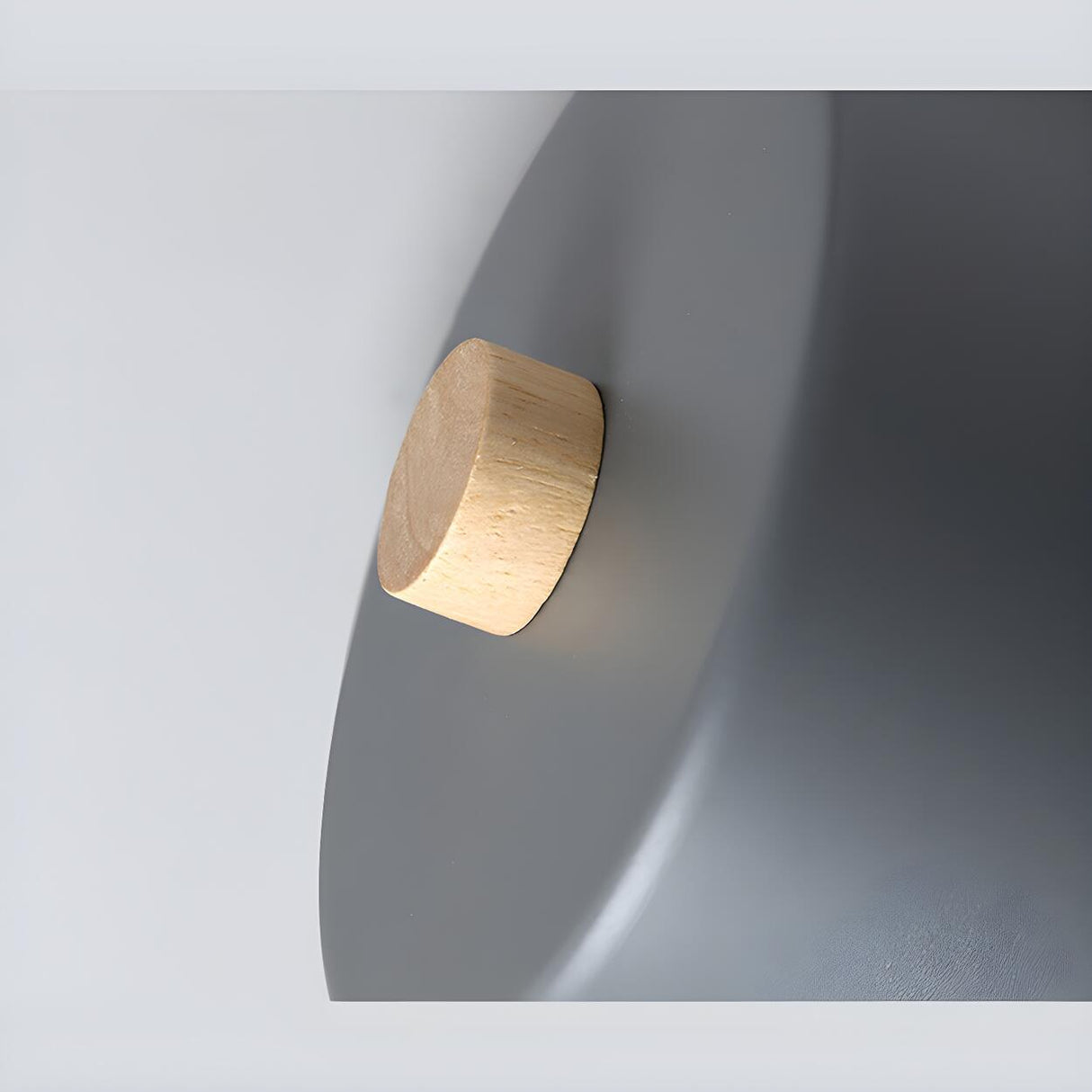 Adjustable Modern Grey Cylinder Bedside Wall Sconce Image - 12