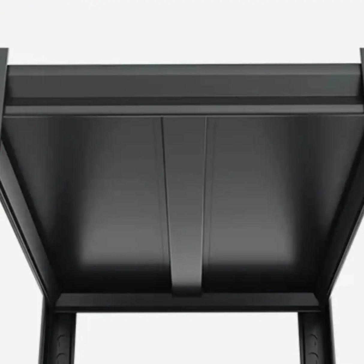 Adjustable Shelves Metal Hallway Black Shoe Rack Storage Image - 6