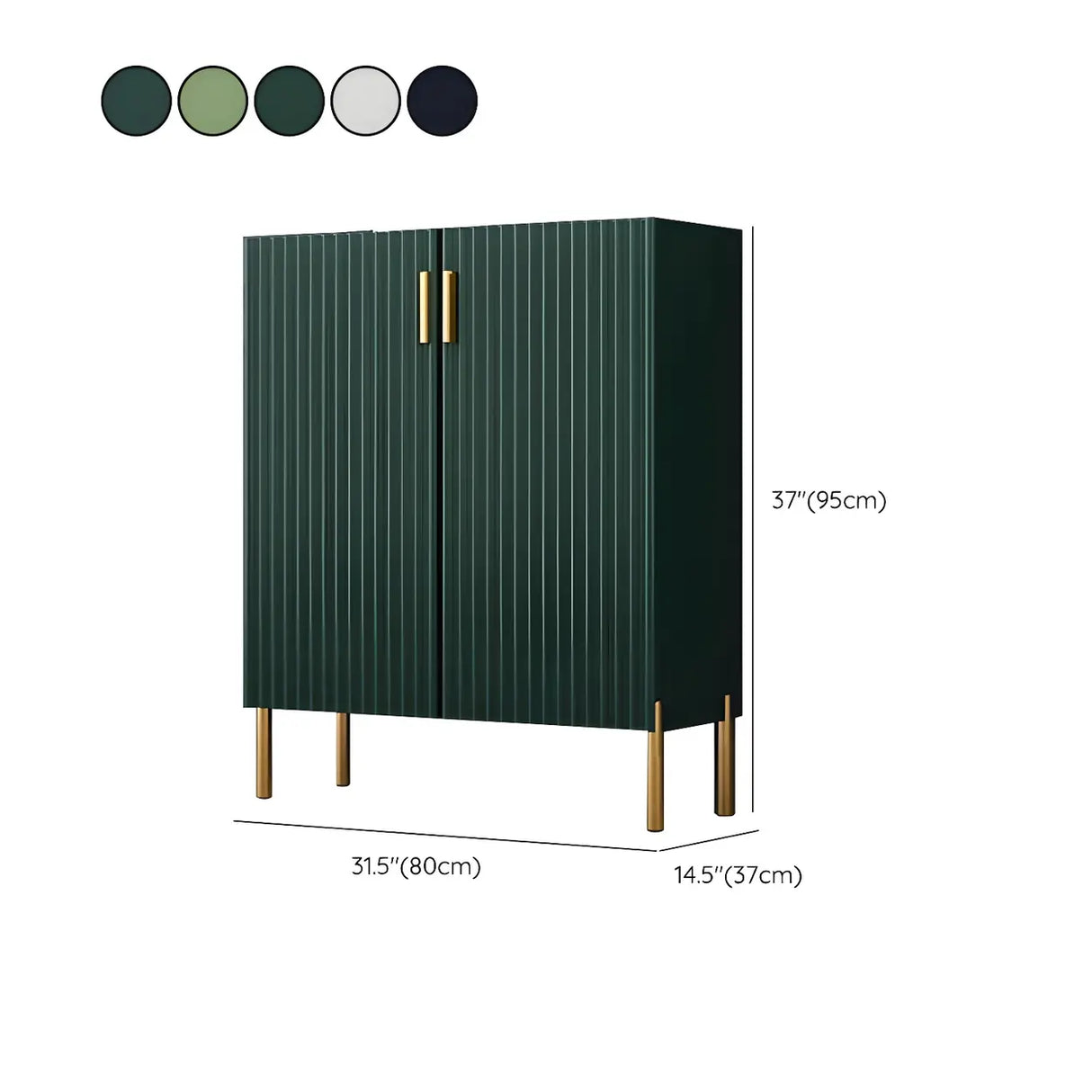 Adjustable Shelves Wood White Large Closed Back Shoe Cabinet