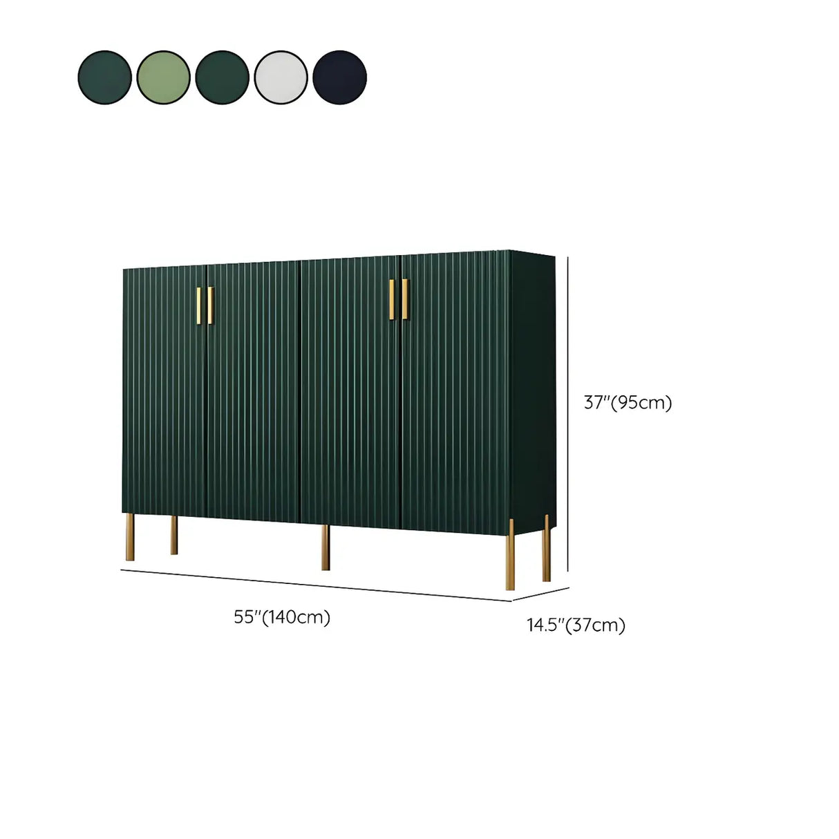 Adjustable Shelves Wood White Large Closed Back Shoe Cabinet Image - 30