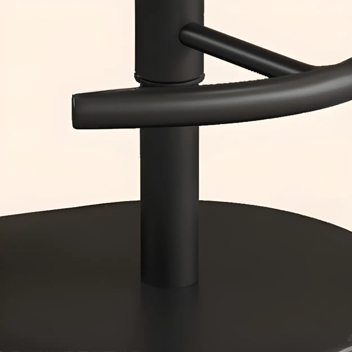 Adjustable Swivel Bucket Leather Metal Frame Bar Stool Image - 12