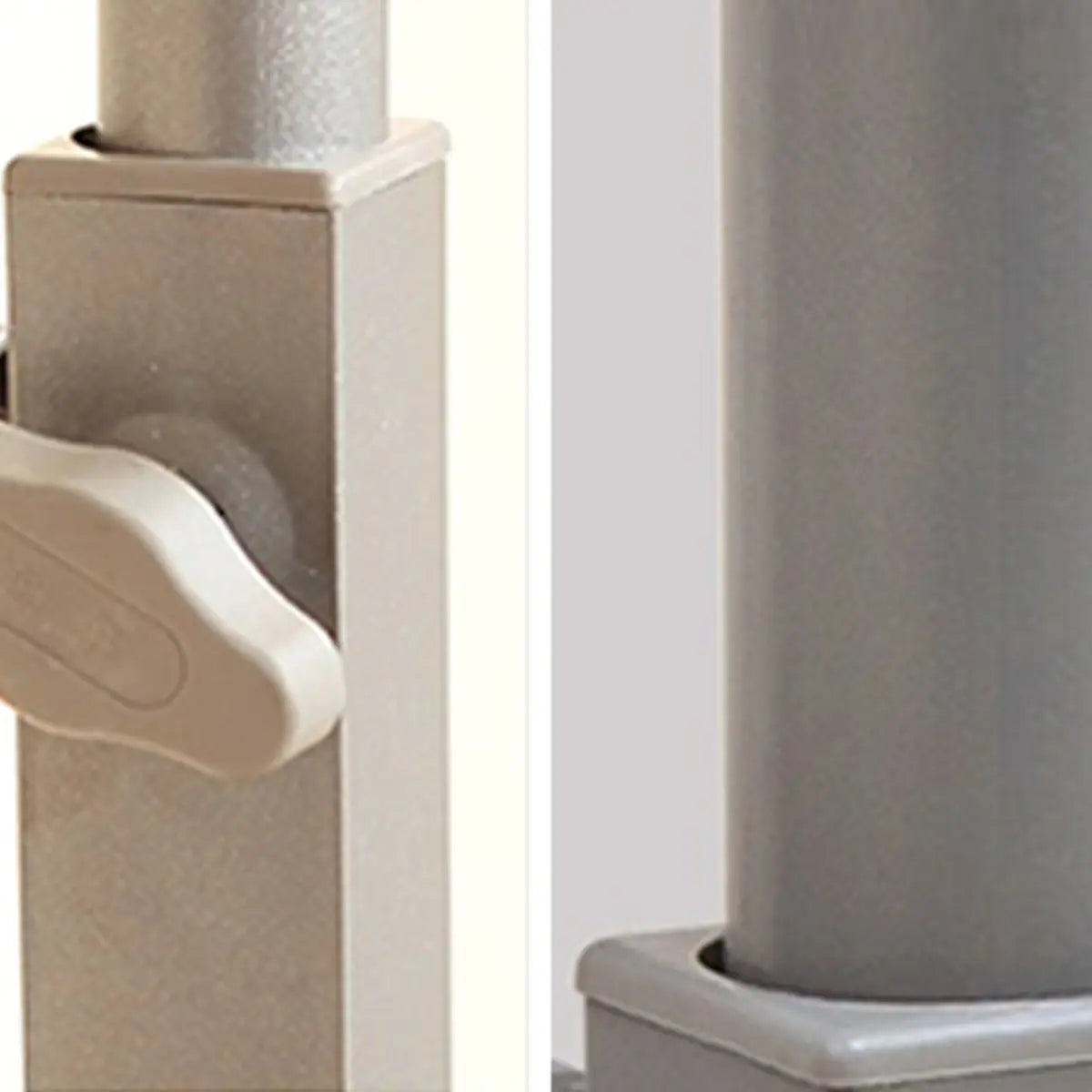 Adjustable White Mobile Rectangular Wood Standing Desk Image - 11