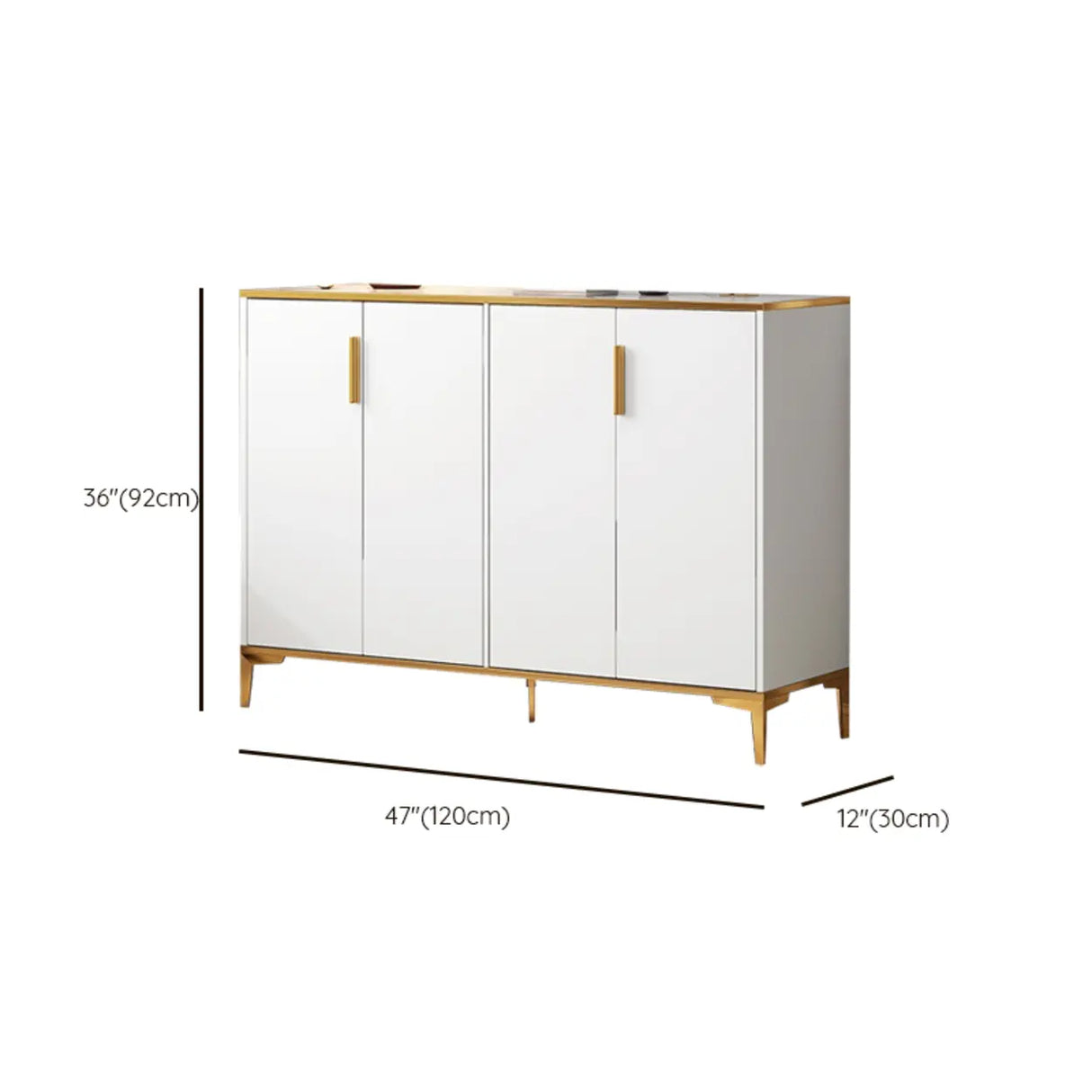 Adjustable Wood Hallway Gray Large Shoe Storage Unit Image - 27