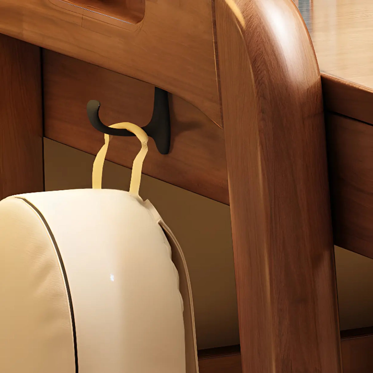 Adjustable Wood Storage Kids Desk with Drawer and Hutch Image - 12