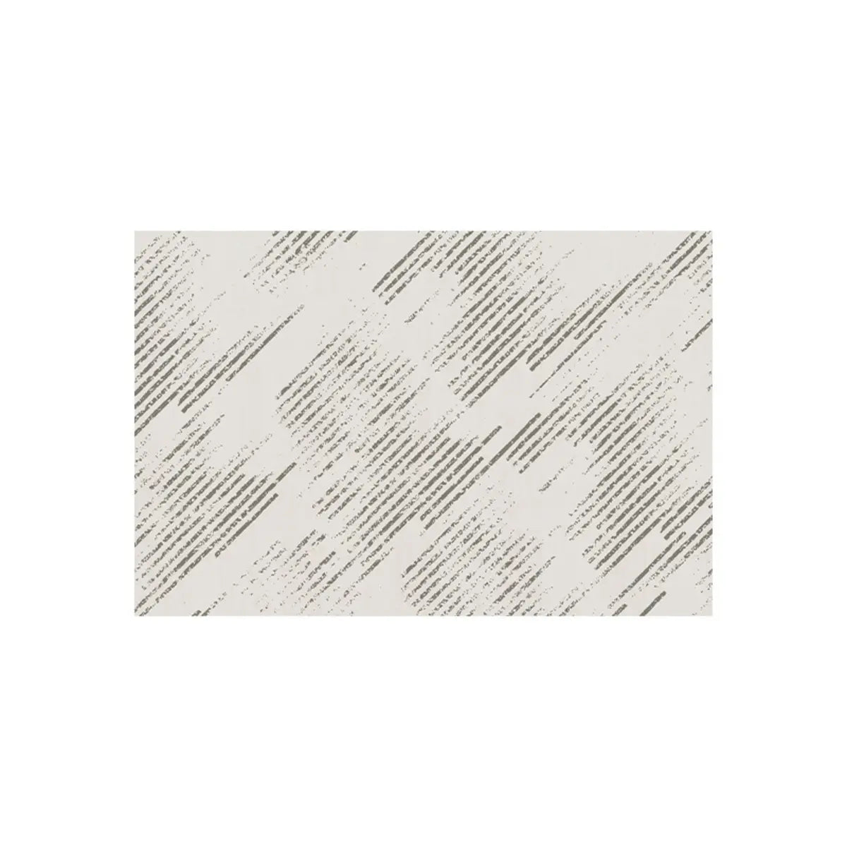 Anti-Slip Backing Modern Striped Polyester Area Rug Image - 9