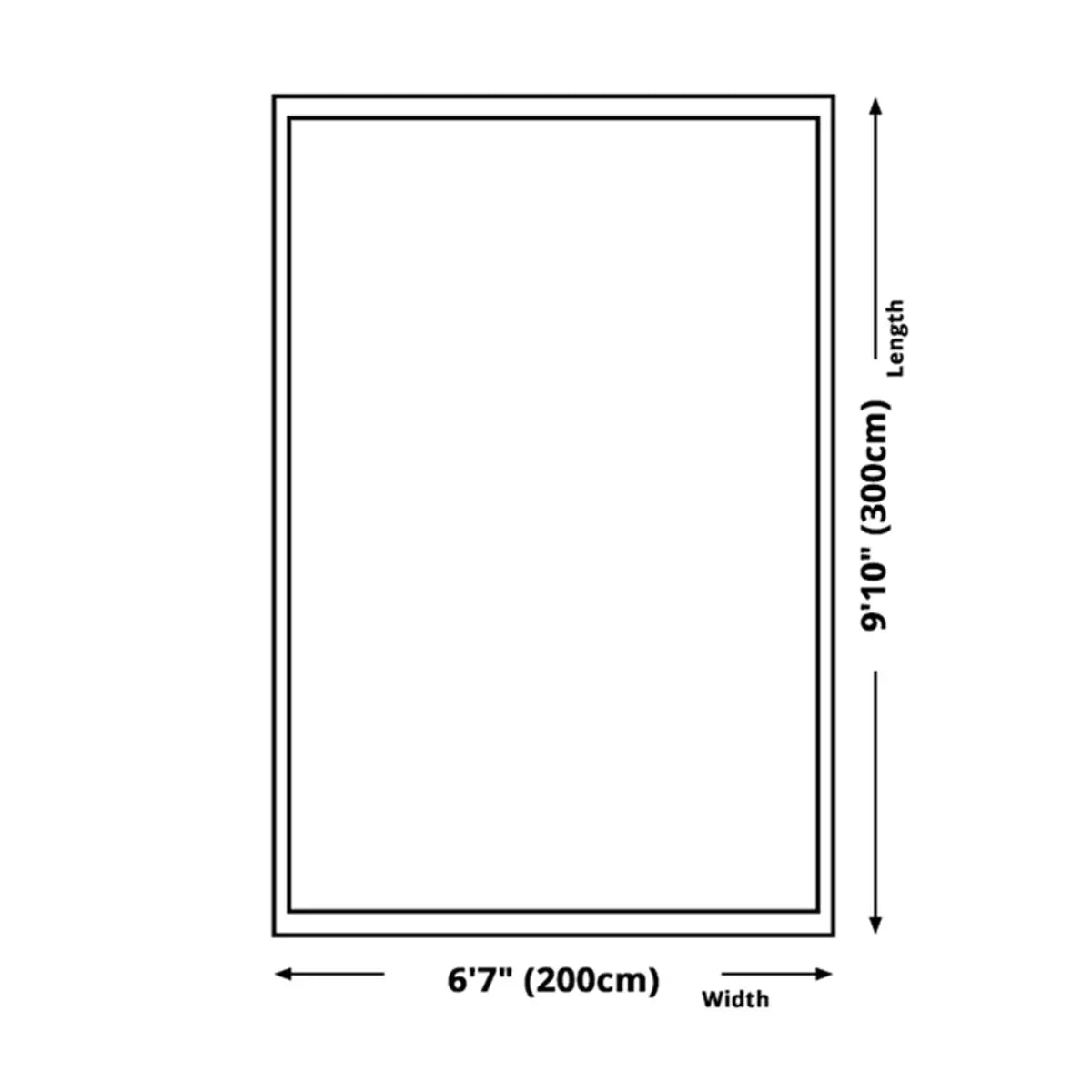 Anti-Slip Design Abstract White Rectangular Area Rug Image - 13