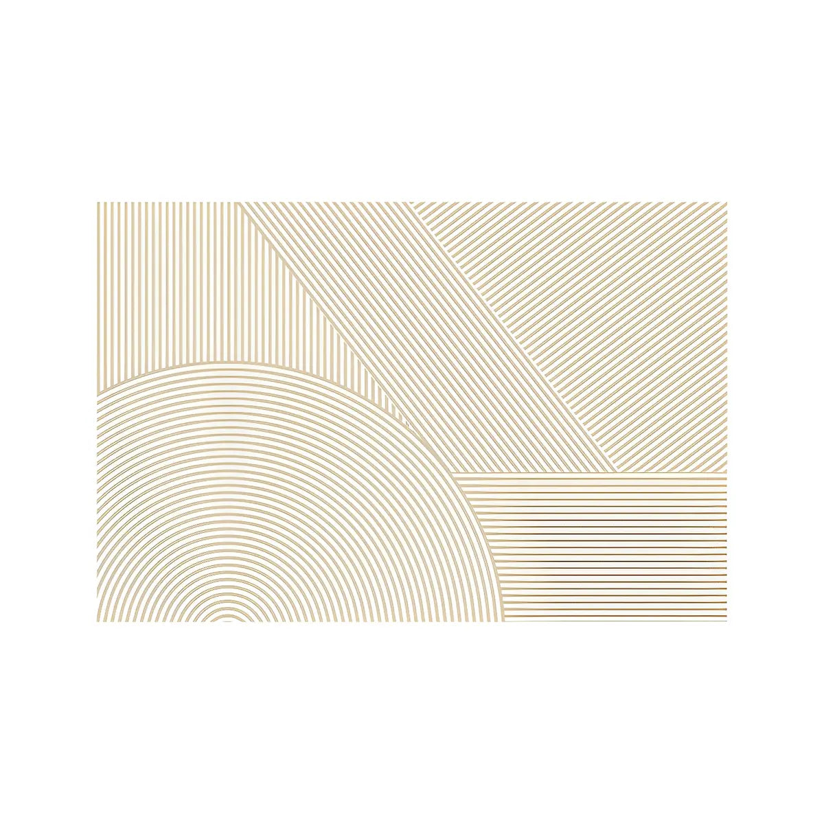 Anti-Slip Design Abstract White Rectangular Area Rug Image - 8