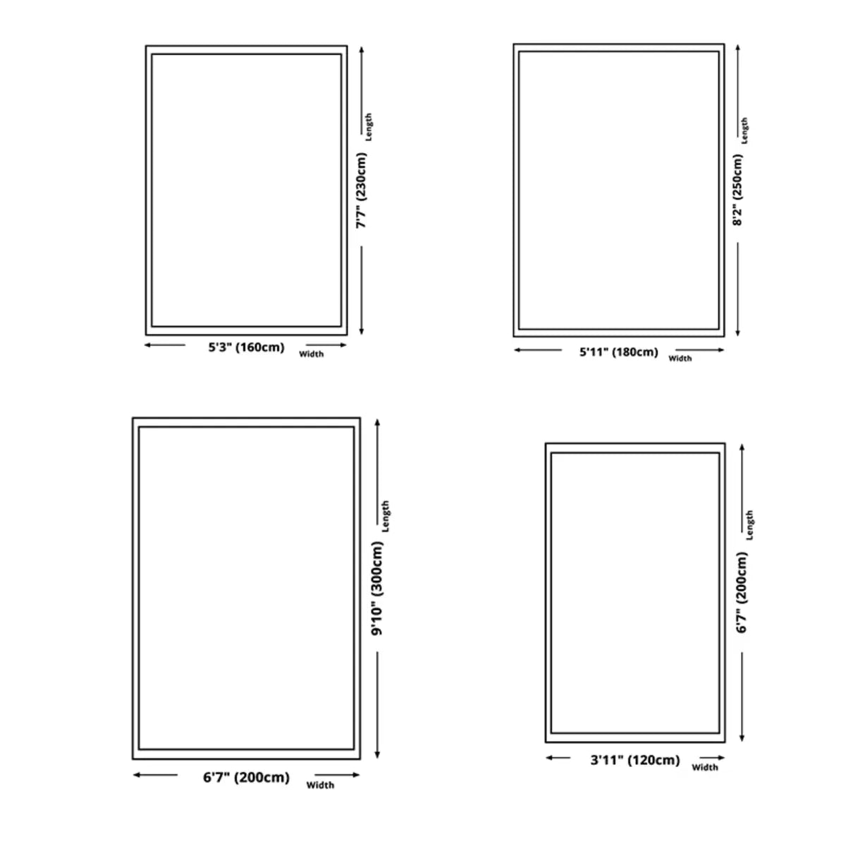 Anti-Slip Modern Beige Geometric Polyester Area Rug Image - 12