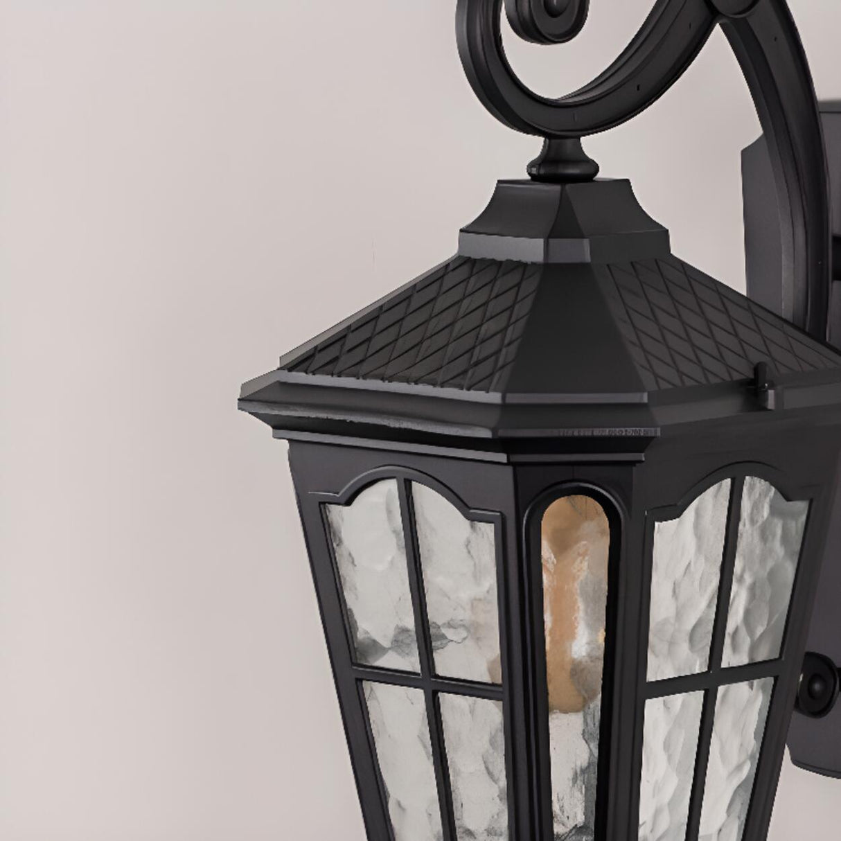 Antique Bronze Outdoor Wall Lantern Sconce Image - 12