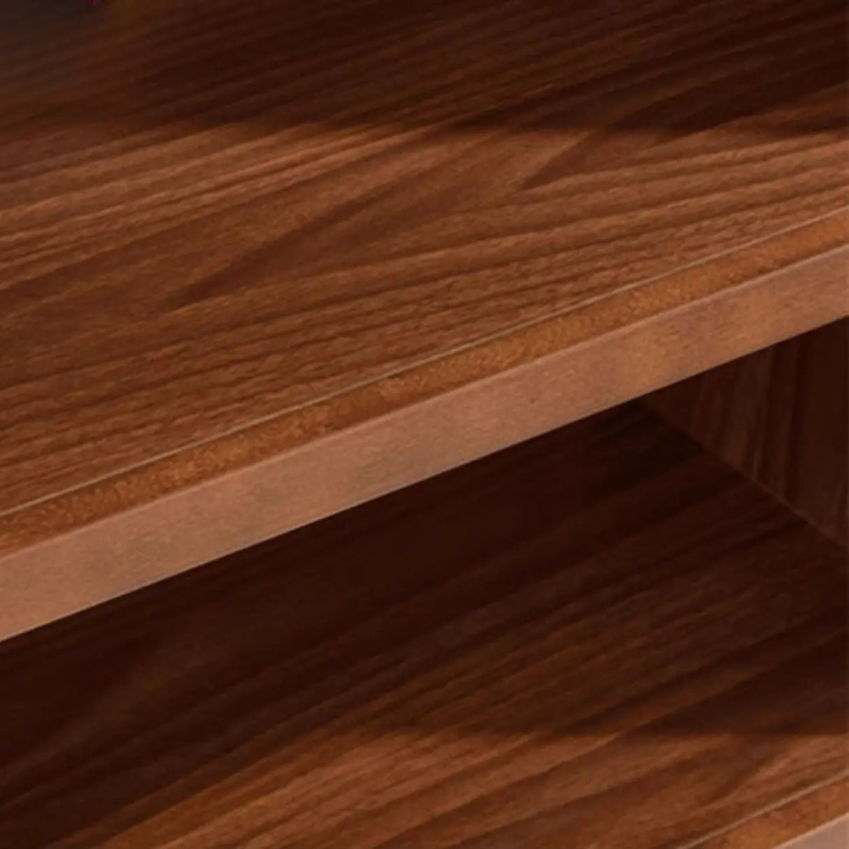 Antique Multi-shelf Brown Wood Timber Tall Bookcase Image - 7