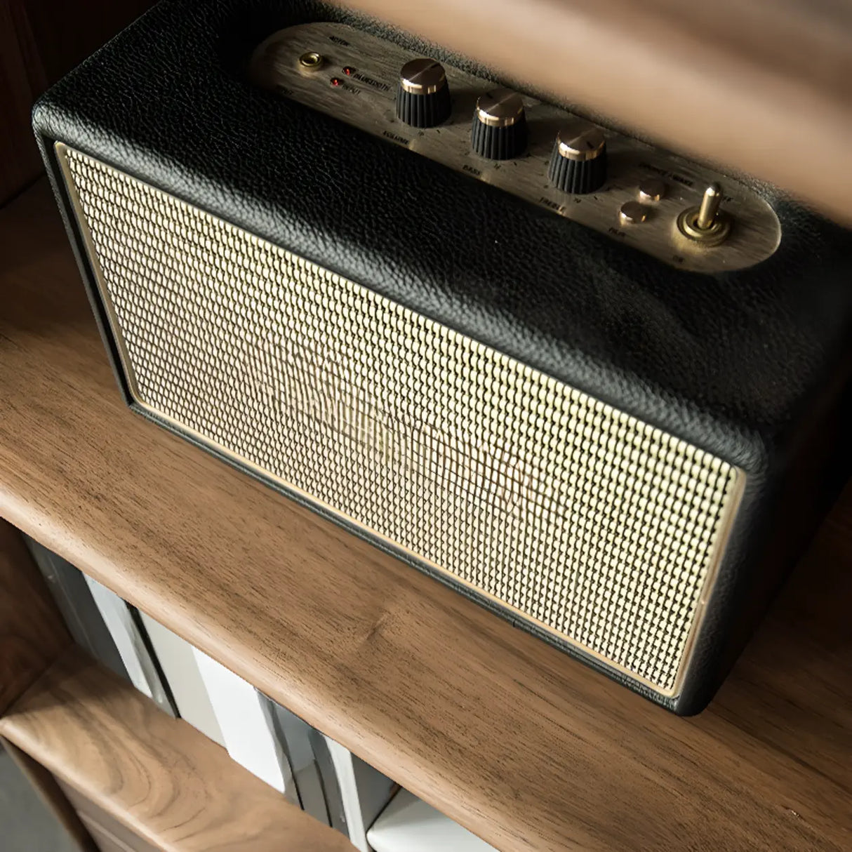 Antique Oval Glass Door Closed Wood Organizer Bookcase Image - 8