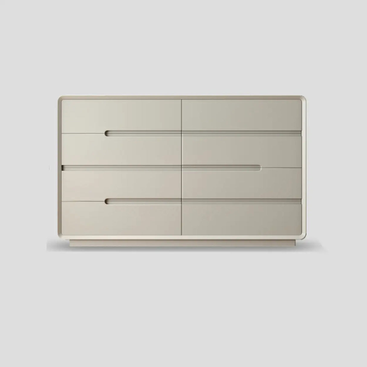 Apricot Wood Dresser with Soft-Close Drawers Image - 2