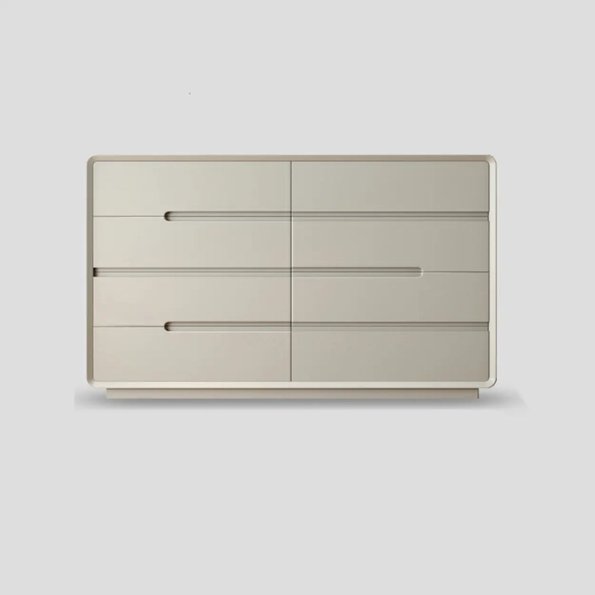 Apricot Wood Dresser with Soft-Close Drawers Image - 4