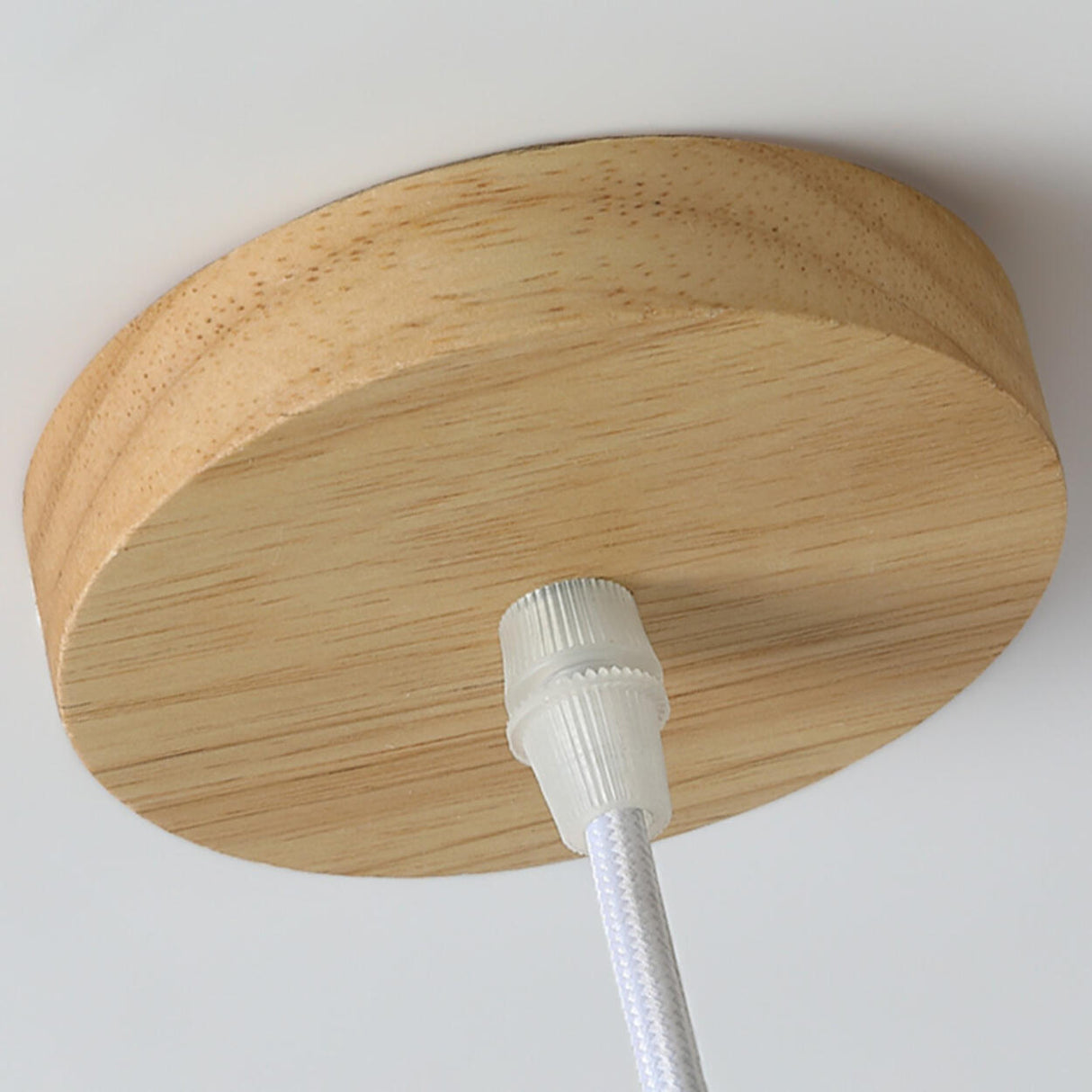 Art Deco White Tiered Flower Acrylic Pendant Light Image - 13