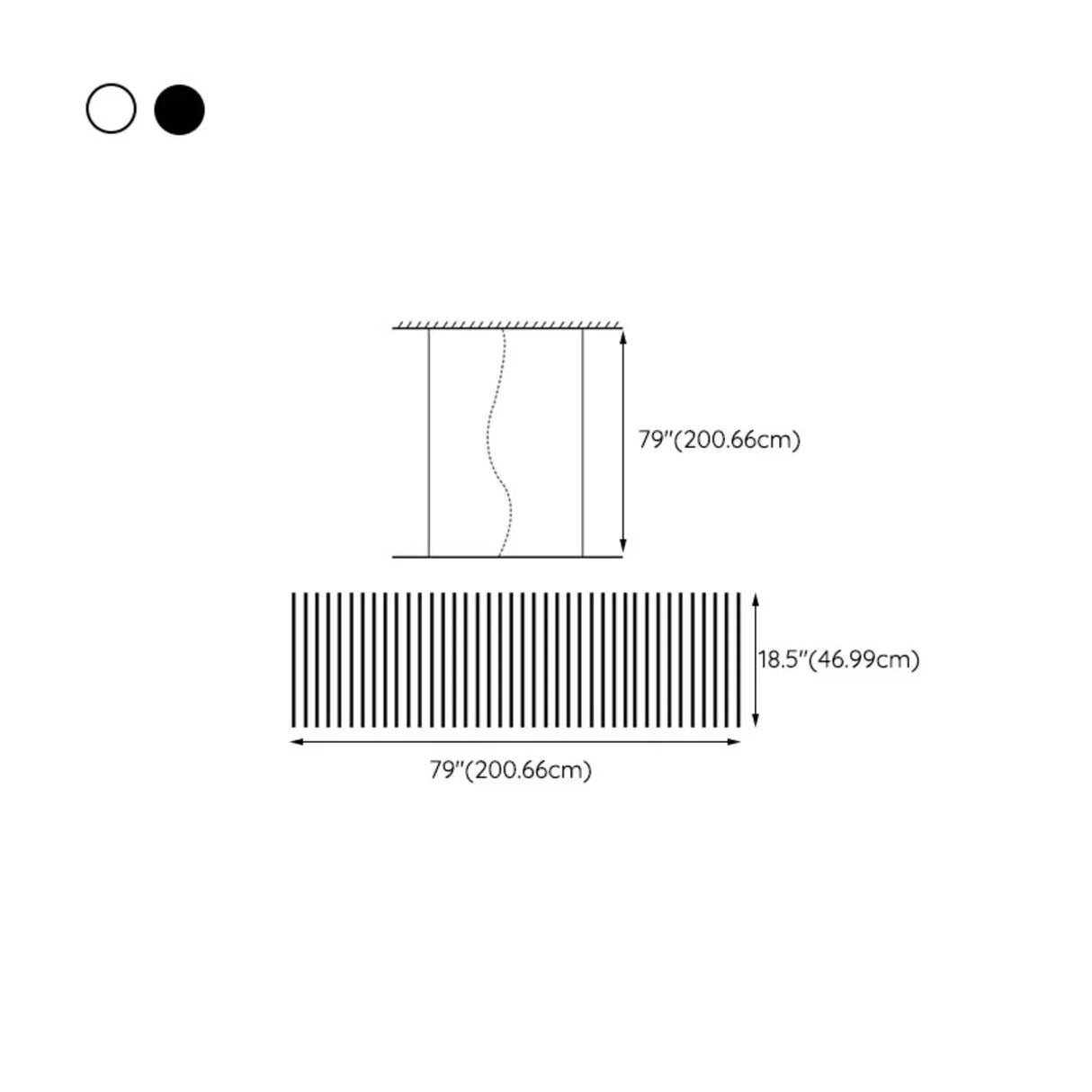 Art-Inspired Fishbone LED Dining Room Pendant Light Image - 17