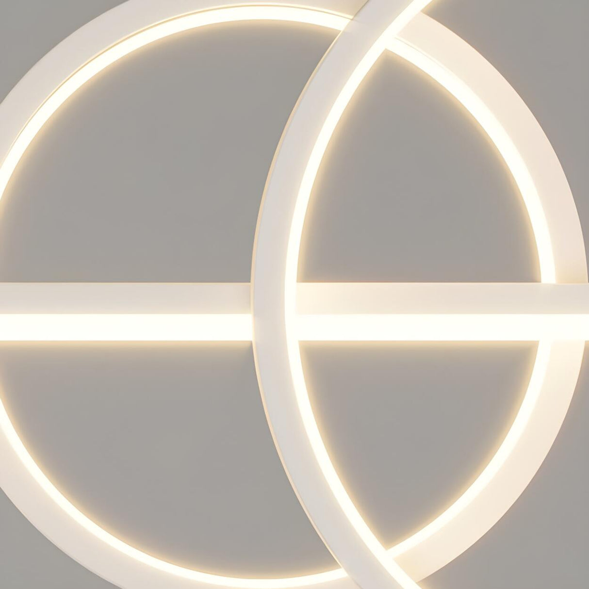 Artistic Adjustable Ring and Ball Island Pendant Light Image - 8