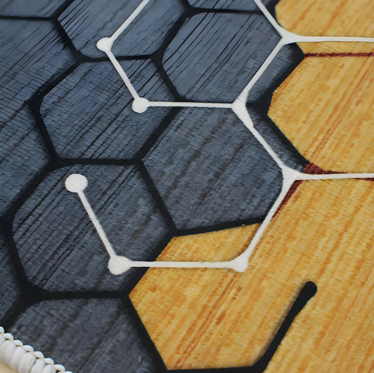 Artistic Rectangle Polyester Grey Floral Area Rug Image - 6