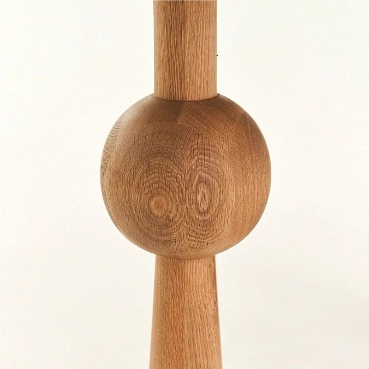 Artistic Turned Leg Walnut Wood Entry Console Table Image - 8