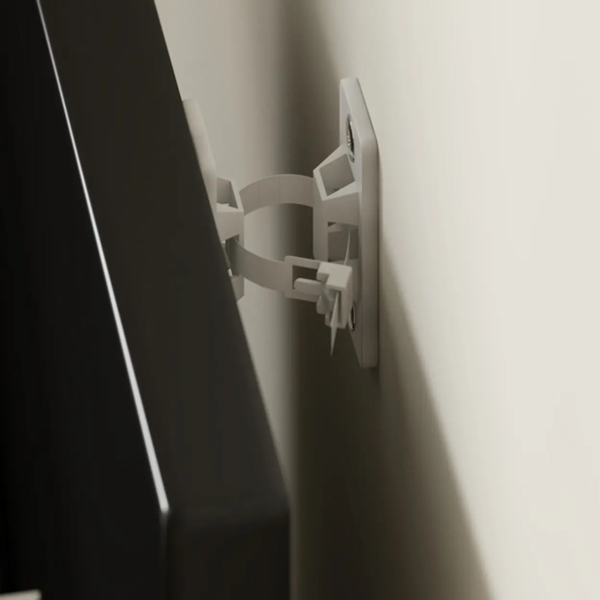 Artistic Vertical Rubberwood Branch Bookcase Black Image - 7