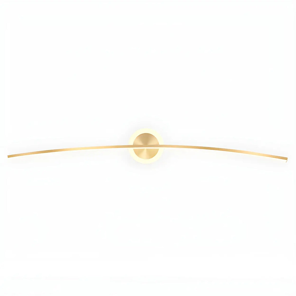 Bathroom Creative Minimalist Curved Strip Vanity Light Image - 13