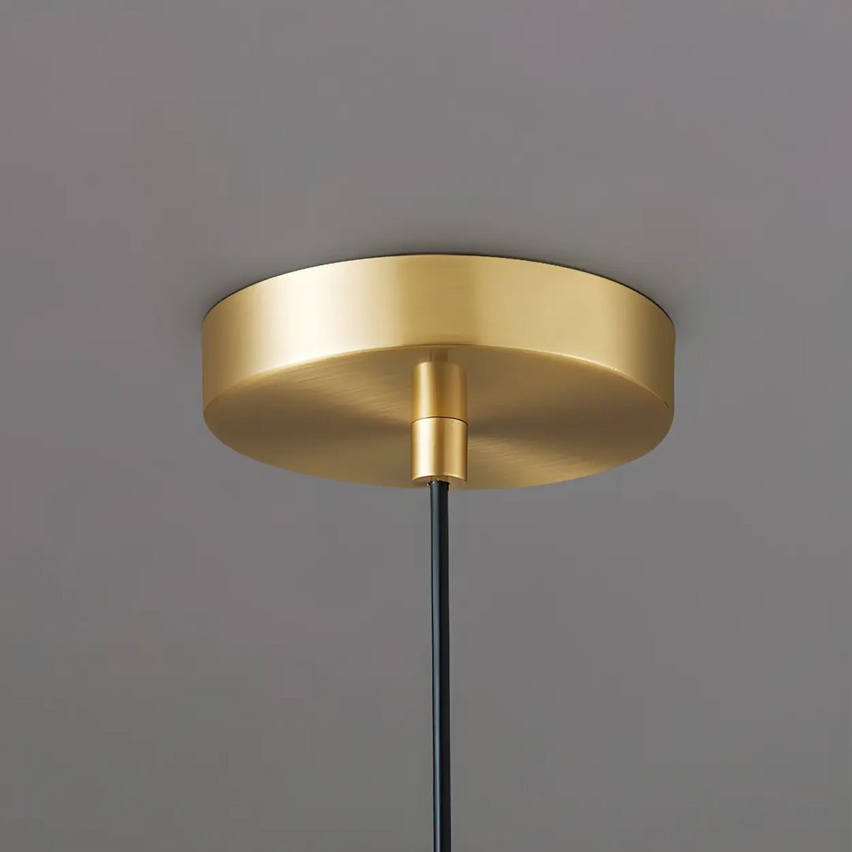 Bedroom Elegant Brass Clear Glass Shell Pendant Light Image - 14